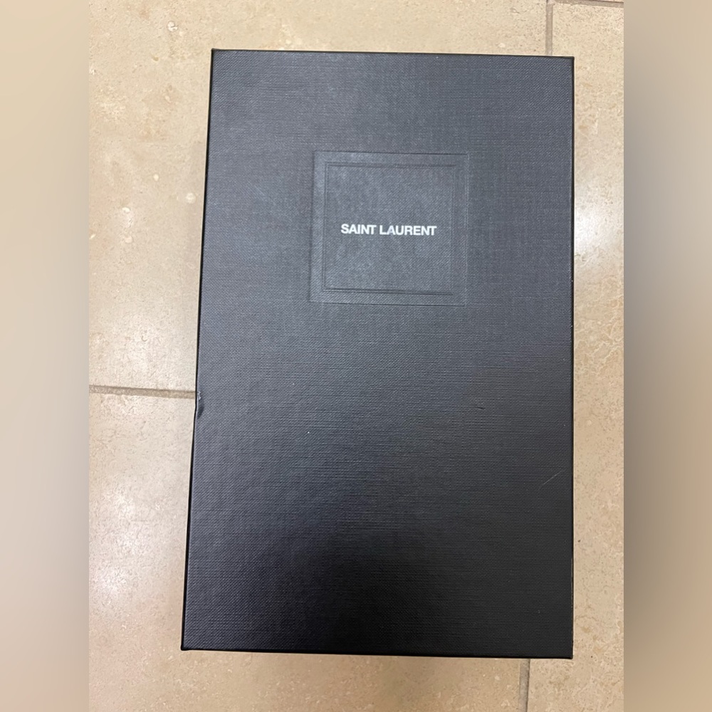 YSL small wallet on chain monogram